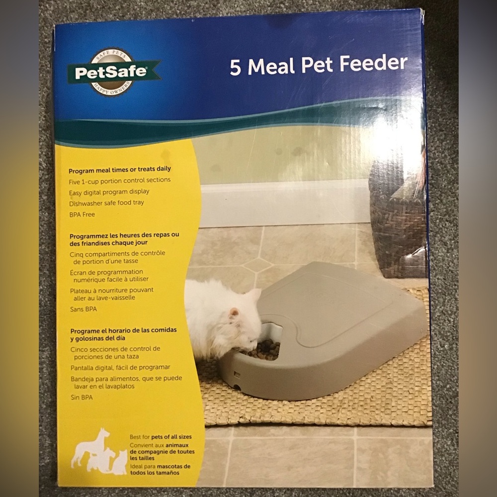 5 Meal Pet Feeder